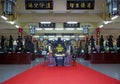 Chinese temple and Wat Viharnra Sien in the territory of the Kingdom of Thailand in Pattaya