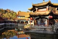 Chinese temple of Yuantong. Kunming, China