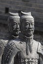 Chinese terracotta warriors Royalty Free Stock Photo