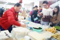 Chinese tofu stall