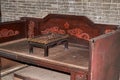 Chinese traditional antique mahogany furniture, chaise longue