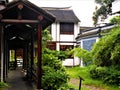 Chinese traditional architecture and buildings among nature. Peace and relax Royalty Free Stock Photo