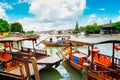 Shanghai Zhujiajiao water town, Chinese traditional village Royalty Free Stock Photo