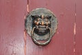 Chinese traditional brass knocker