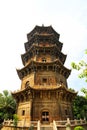 Chinese traditional Buddhist temples, Kaiyuan Temple Royalty Free Stock Photo