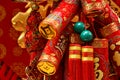 Chinese traditional decoration like firecracker