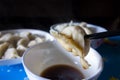 Chinese traditional delicious dumplings