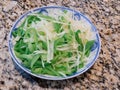 Potato Shred with green pepper