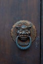 Chinese traditional door handle Royalty Free Stock Photo
