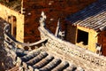 Chinese traditional eaves details