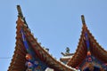 Chinese eaves of temple Royalty Free Stock Photo