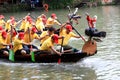 Chinese traditional festival, Dragon Boat Festival dragon boat will win emphasizes