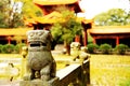 Chinese traditional garden in Junshan Island