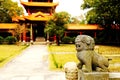 Chinese traditional garden in Junshan Island