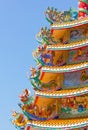 Chinese traditional gloriette Royalty Free Stock Photo