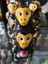 Chinese Traditional Handcrfat, Porcelian Monkey