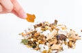 Chinese traditional herbs. Royalty Free Stock Photo