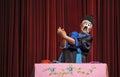 Chinese traditional mime actor