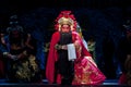 Chinese traditional opera actor with theatrical co Royalty Free Stock Photo