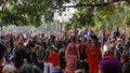 Chinese traditional opera performance on street