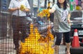 China, traditional religion, customs, Zhongyuan Purdue, Chinese Ghost Festival, burning, paper money