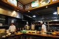 Chinese traditional restaurant interior