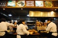 Chinese traditional restaurant interior