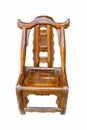 Chinese traditional small wooden chair Royalty Free Stock Photo
