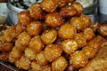 Chinese traditional snack :tang you guo zi