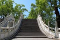 Chinese traditional stone arch bridge Royalty Free Stock Photo