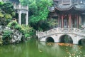 Chinese traditional style garden Royalty Free Stock Photo