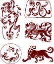 Chinese Traditional Totem Pattern