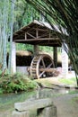 Chinese traditional waterwheel