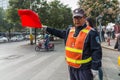 Chinese Traffic Warden - Xian, China