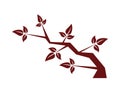 Chinese tree branch natural icon