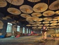 Chinese umbrella factory workers