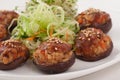 Chinese Vegetarian Mushroom Dish Royalty Free Stock Photo