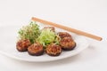 Chinese Vegetarian Mushroom Dish Royalty Free Stock Photo