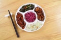 Chinese Vegetarian Snack Platter Royalty Free Stock Photo
