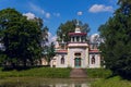 Chinese Village in the Alexander Park Royalty Free Stock Photo