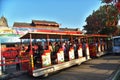 Visitors visit wuhan garden expo park in china