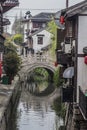 Chinese water village Royalty Free Stock Photo