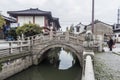 Chinese water village Royalty Free Stock Photo