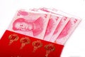Chinese wedding red packets Royalty Free Stock Photo