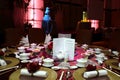 Chinese wedding setting
