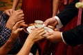 Chinese Wedding Tea Ceremony Royalty Free Stock Photo
