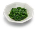 Chinese white wine stir fried with toothed bur clover