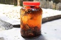 Chinese Wine Rub Medicine In A Jar