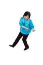Chinese Woman performs Tai Chi Royalty Free Stock Photo