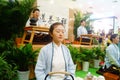 Chinese women perform in Zen tea Royalty Free Stock Photo